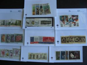USA a nice wee group 37 different complete sets in sales cards, check them out!
