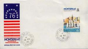 Montserrat, First Day Cover, Americana