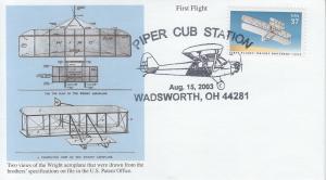 2003 First Flight Centennial Wadsworth OH Pictorial Mystic