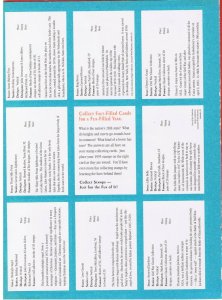  MNH  1995 USPS Stamp Cards(25)  Free S/H 