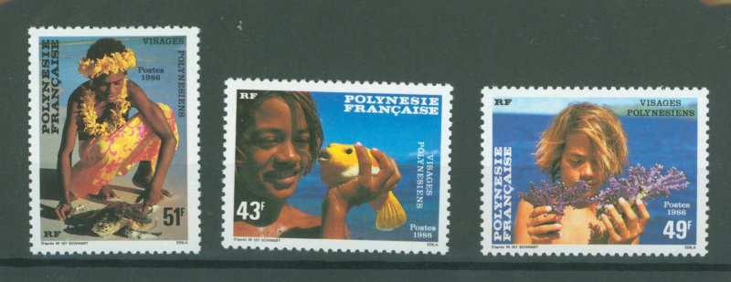 French Polynesia #430-432  Single (Complete Set)