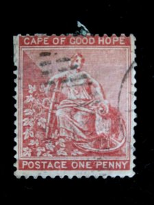 CAPE OF GOOD HOPE - SCOTT# 16 - USED - CAT VAL $42.50