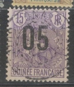 French Guinea Scott-57 used