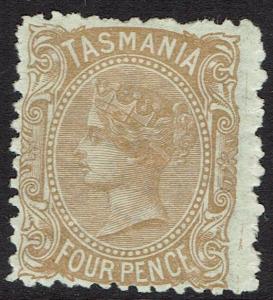 TASMANIA 1880 QV 4D BUFF WMK TAS NO LINES PERF 11.5 