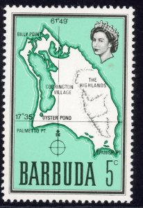 Barbuda 17 MH 1968 5c