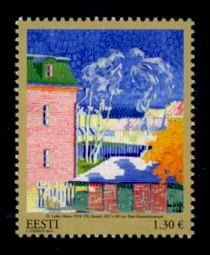 Estonia Sc# 774 MNH Museum Art 2014