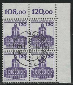 Germany Berlin Scott # 9N443, used, b/4, variation sheet print