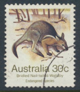 Australia - SG 792  SC# 791  Used Wildlife  Wallaby 1981 see details & scan
