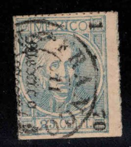 MEXICO Scott 68c Used stamp on thick paper