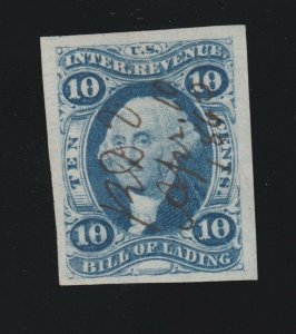 US R32a 10c Bill of Lading Used VF-XF SCV $70