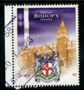 1973 Canada 48c Bishop's University, used