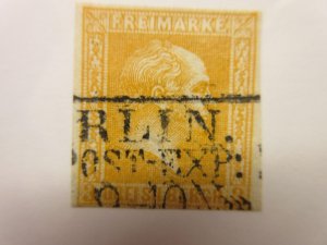 German States PRUSSIA Scott 13 USED Lot11.1 Cat $16