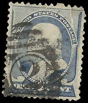 # 212 Ultramarine Used FAULT Ben Franklin SCV-2.50