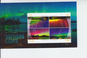 2014 Australia Southern Lights SS (Scott 4161-64b) MNH