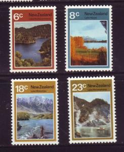 New Zealand Sc 507-0 1972 Lakes  stamps mint NH