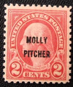 US #646 MH SCV $1.10 L3