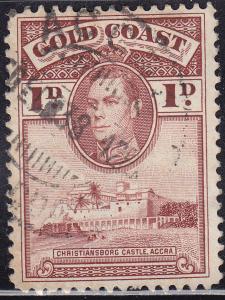 Gold Coast 116 USED 1938 Christiansborg Castle, Accra