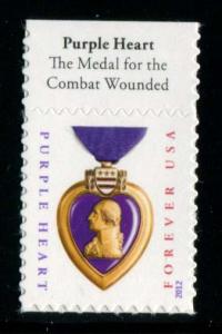 4704 US (45c) Purple Heart SA, MNH