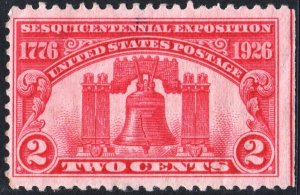 SC#627 2¢ Liberty Bell Issue (1926) MNH