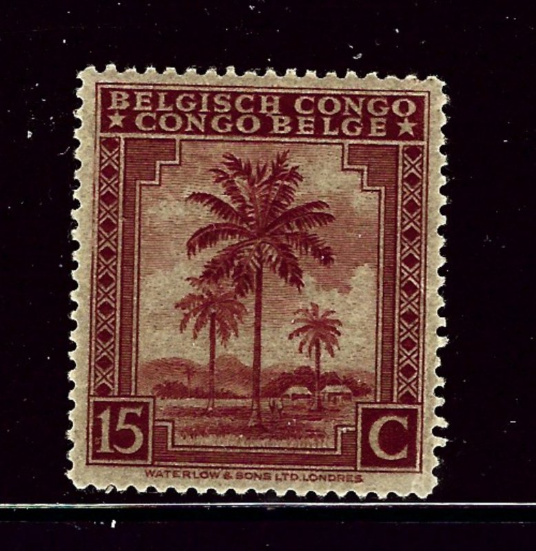 Belgian Congo 208 MH 1942 issue