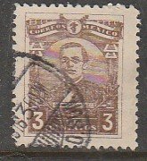 MEXICO 508 3¢ Gen. IGNACIO ZARAGOZA. USED. VF. (1138)