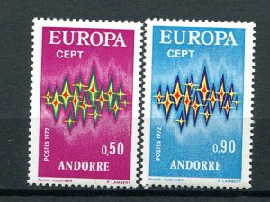 French  Andorra  Europa  1972    Mint VF NH - Lakeshore Philatelics