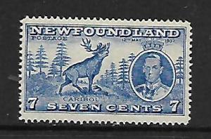 NEWFOUNDLAND  235  MNH   CARIBOU ISSUE 1937