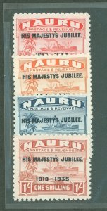 Nauru #31-34  Single (Complete Set)