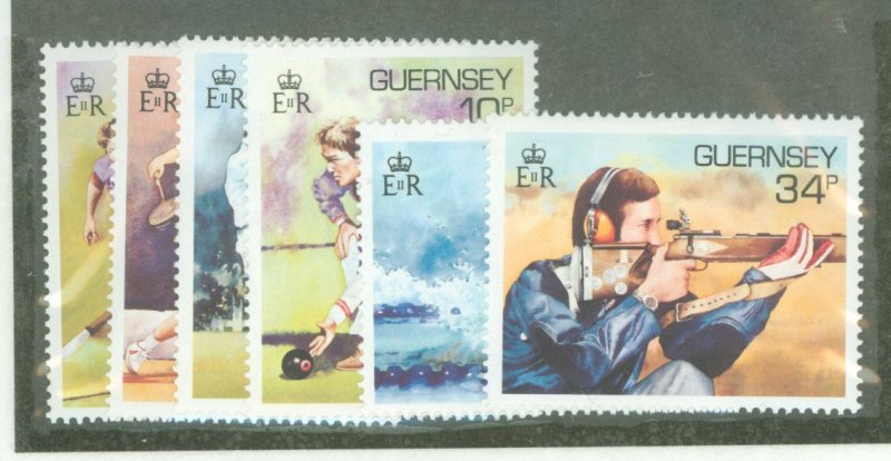 Guernsey #336-341  Single (Complete Set)