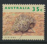 Australia SG 1362  Used  - Wildlife Echidna