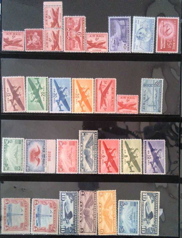Small Collection - Unused - Airmails