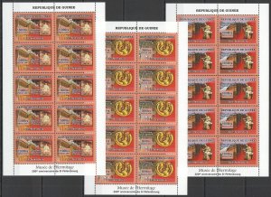 A1042 2007 Guinea Art Paintings Museum Hermitage ! 10Set Mnh