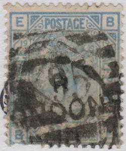 68 SG142 Plate 19  2 1/2d Blue B-E