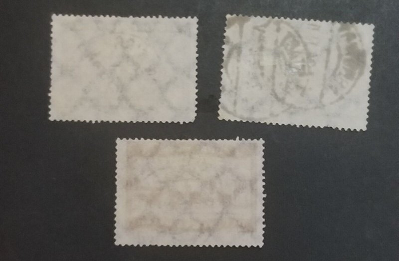 GERMANY Scott 337 338 339 Castle Used Stamp Set Lot T103