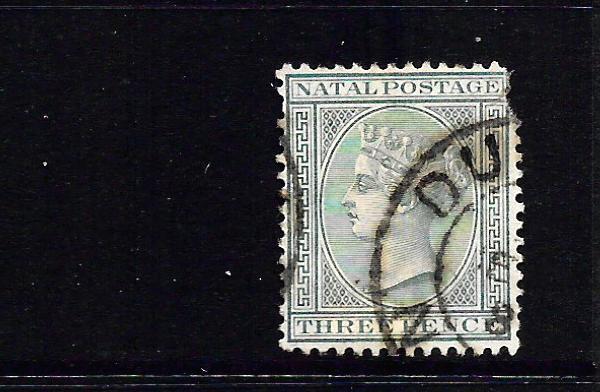 NATAL  1882-89  3d    QV   FU   SG 101