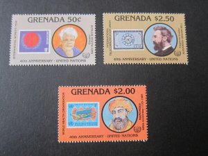 Grenada 1985 Sc 1338-1340 set MNH