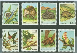 Cuba #2735-2743  Single (Complete Set) (Animals) (Fauna)