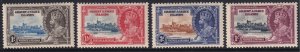 Gilbert & Ellice Sc# 33 / 36 KGV Silver Jubilee 1935 full set MMH CV $36.80