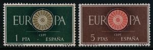 Spain 941-2 MNH EUROPA