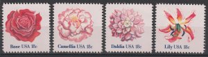 U.S.  Scott# 1876-9 1981 VF MNH Flowers