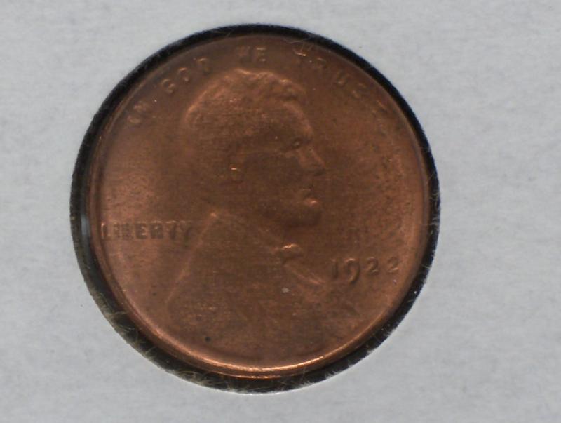 1922 no D Lincoln Cent Copy