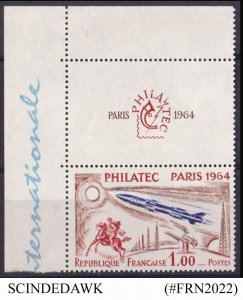 FRANCE - 1964 INTERNATIONAL PHILATELIC EXHIBITION PARIS SCOTT#1100 MINT NH