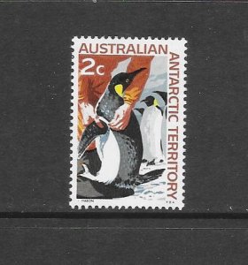 AUSTRALIAN ANTARCTIC TERRITORY - PENGUIN  #L9  MNH