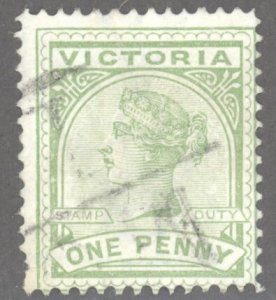 Victoria, Scott #161, Used