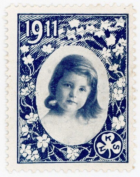(I.B) Norway Cinderella : Christmas Seal (1911)