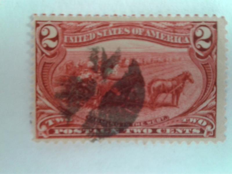 SCOTT # 286 USED TRANS-MISSISSIPPI EXPOSITION ISSUE