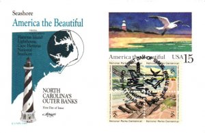 #UX132 America The Beautiful  Postcard  Combo – Artmaster  Cachet