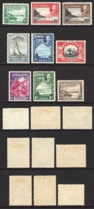 Bermuda SG98/106 1936 Set of 9 M/Mint