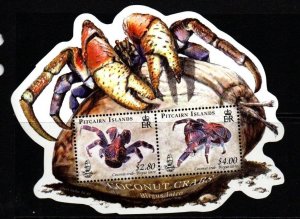 PITCAIRN ISLANDS SGMS778 2009 COCONUT CRAB MNH