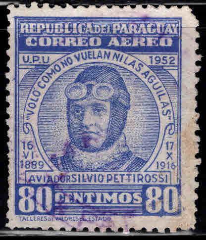 Paraguay Scott C203 Used Aviator stamp